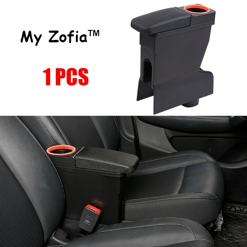 Для Leapmotor T03 2023 2024 2025 Автомобильный подлокотник Центральный ящик для хранения с подстаканником Центральный перчаточный ящик Аксессуары