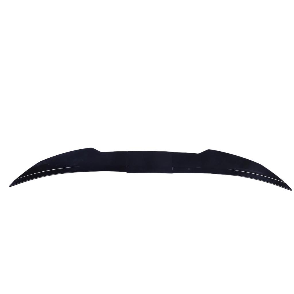 Car Rr Tail Spoiler 117-128cm ABS Strong Adhesion Car Rr Spoiler Wing for Maintenance