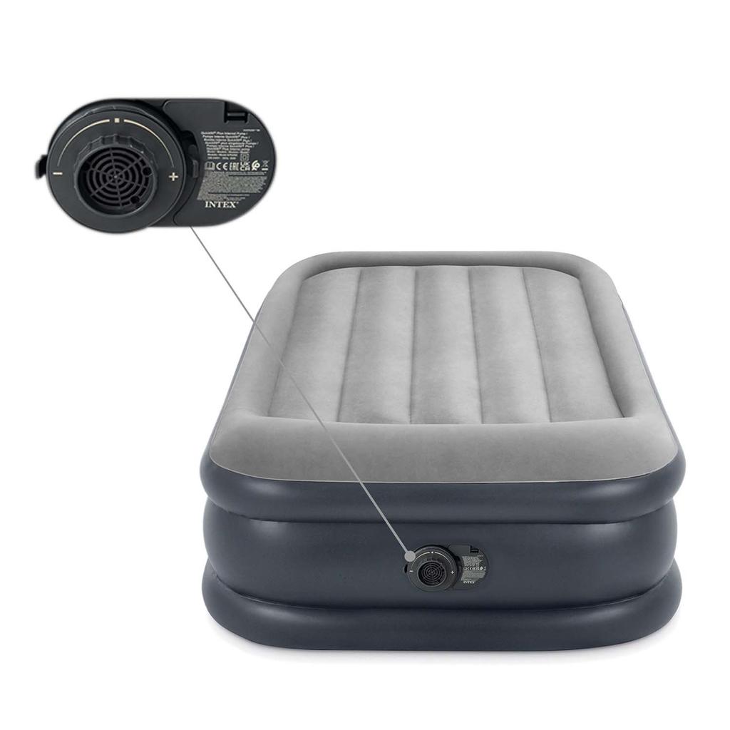 Inflatable Mattress 191X99X42 Cm With Built-In Electric Pump Intex 64132Nd