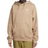 Nike Therma-FIT толстый однотонный свободный пуловер на флисовой подкладке с капюшоном унисекс, цвета хаки DZ3393-247