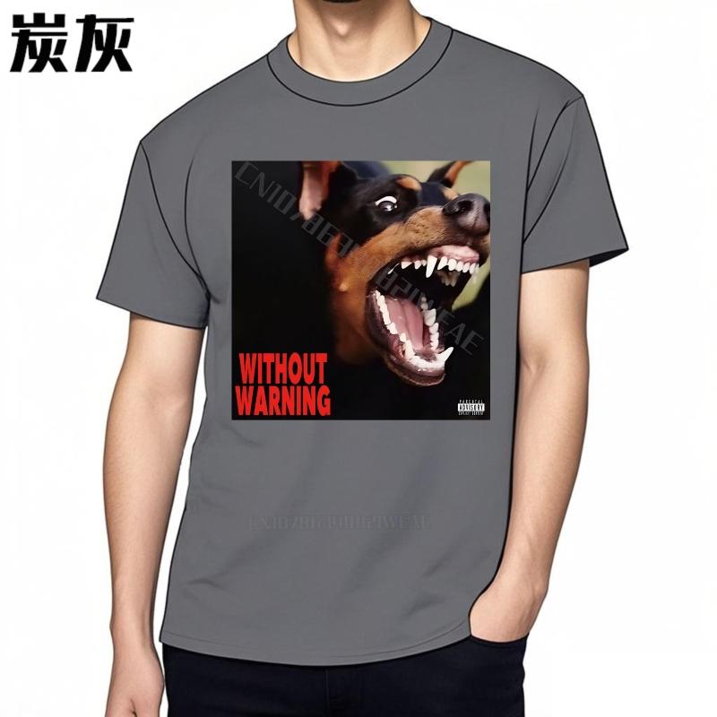 Tshirt Unisex Short sleeve Basic T Shirt Dog With Open Mouth Graphic Soft Cotton Teeshirt Cool Brand Short Sleeve Shirt