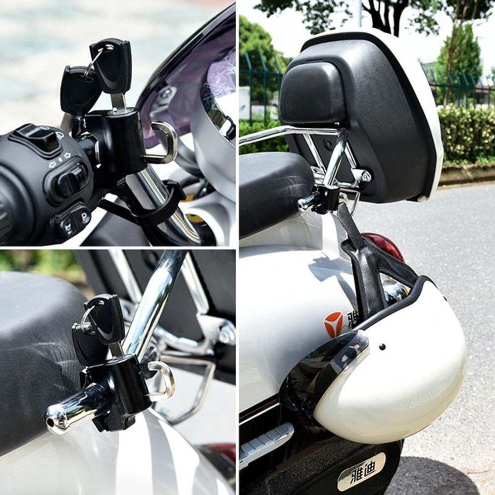 Security Dirt Bike Motorbike Helmet Lock Handlebar Lock Helmet Hook Motorcycle
