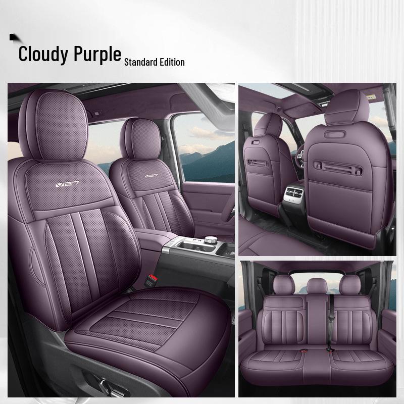 Durable Full Coverage Leather Car Seat Covers for 2026 Chery iCAR V27