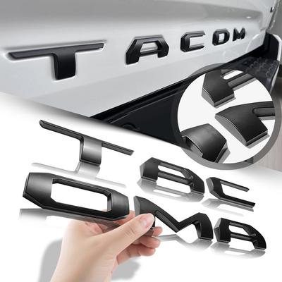 3D ABS Наклейка с буквами для автомобиля Tundra Tacoma Пикап Задняя крышка багажника Эмблема Значок Наклейка Внешние Аксессуары