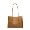 Leather Women's Bag Niche Soft Leather Tote Bag All Match High-grade Leather Shoulder Bag Large Bag
