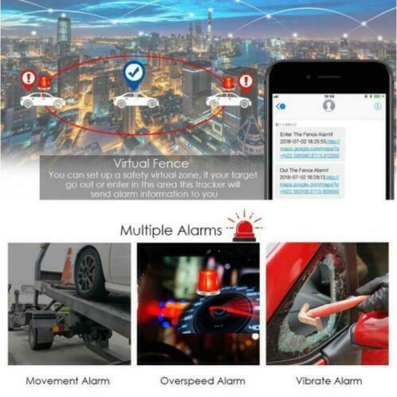 Автомобильный GPS-трекер, локатор устройств в реальном времени, пульт дистанционного управления, противоугонный скрытый локатор 10-40 В
