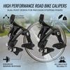 Aluminum Alloy Road Bike C Caliper Brake 700C Linear Pull Brakes For Road Cycling