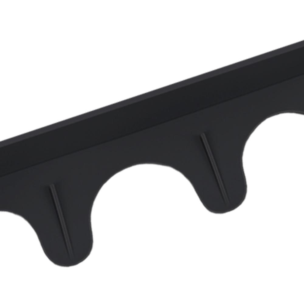 5 PCS Heat Resistant Stove Gap Cover Black Oven Gap Cover Durable Kitchen Gap Filler Stovetop Oven