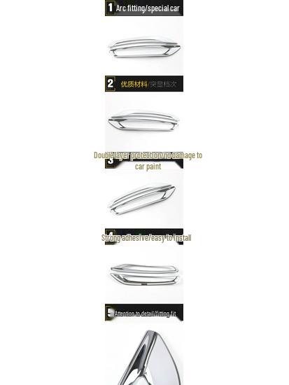 21 GS5 Декоративная рамка заднего противотуманного фонаря: Наклейка на крышку противотуманной фары задней двери