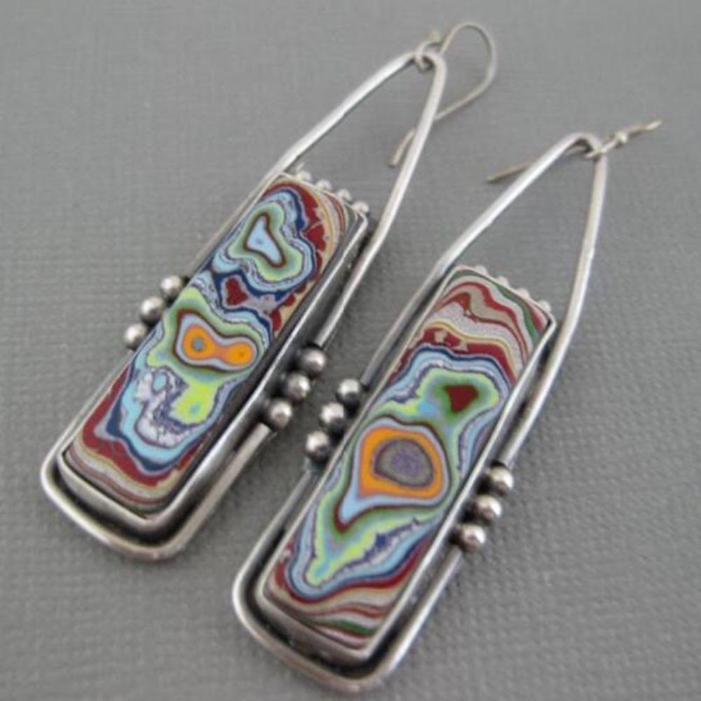 Classic Charms Pendant Earring Geometry Shape Fashion Jewelry Elegant Dangle Earrings  Daily Wear