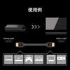Elecom HDMI-кабель 2 м, совместимый с 4K x 2K, мягкий, черный, DH-HD14EY20BK