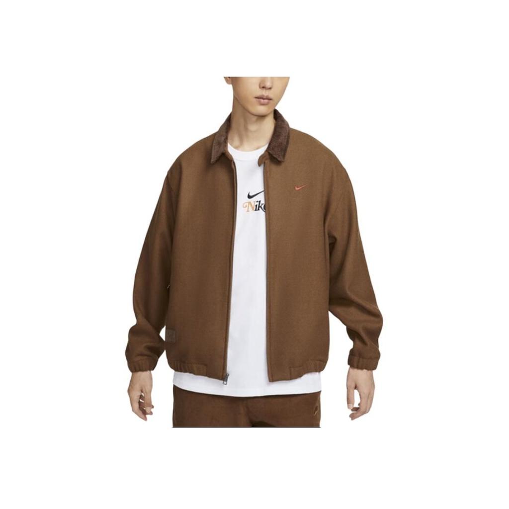 New Nike Jackets & Coats Men's Dark Khaki HQ4744-281