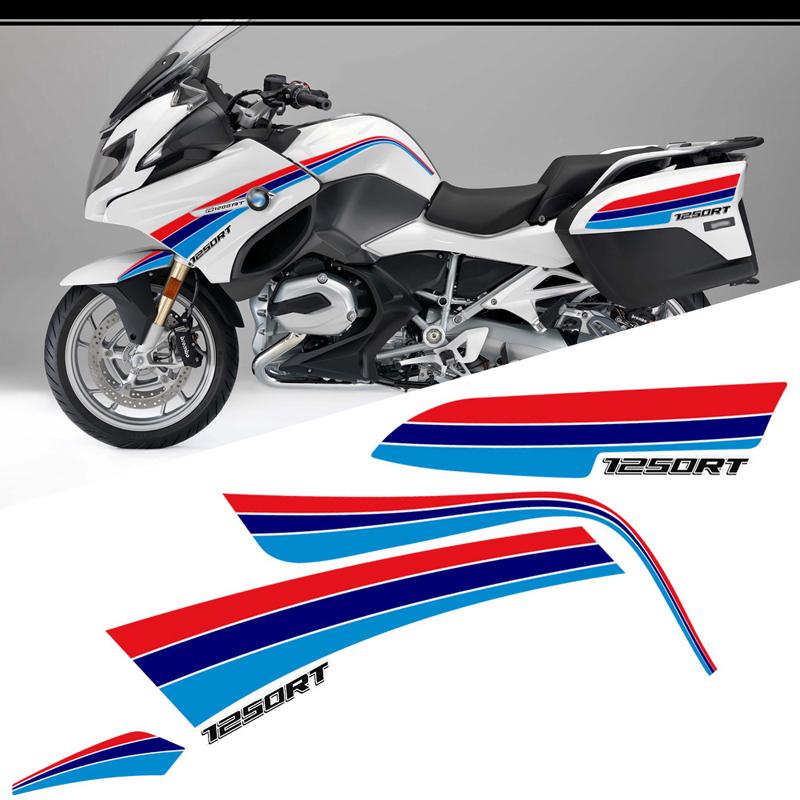 Для BMW R 1250 R1250RT R1250 RT Наклейки Декаль Боковая Часть Хвоста Багажные Кофры Ящик Багажник Защитная Накладка на Багажник Защита Коленей Комплект Эмблема Значок Логотип
