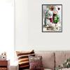 Christmas Diy Diamond Painting Full Diamond Santa Claus Round Diamond Embroidery 5D Snowman House Cross Stitch Home Decoration