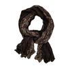 Ladies Shawl Scarf Floral Print Versatile Comfortable Bright Color Shawl Wrap Soft-textured Winter Accessory
