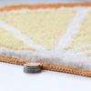 Plush Bath Mat With Cartoon Lemon Design Non-Slip Absorbent Floor Bathroom Shower Area