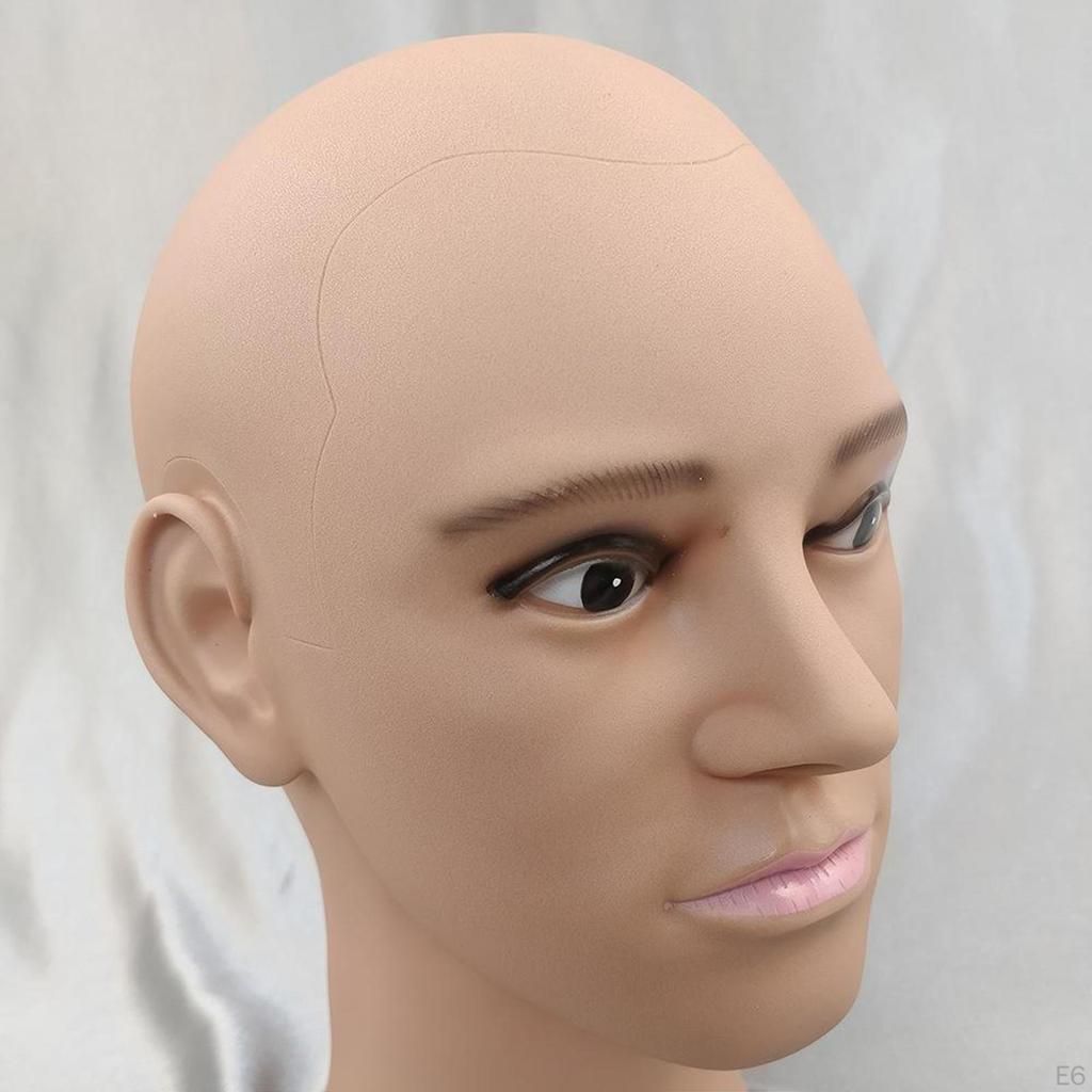 Парик для макияжа волос для практики массажа головы и туловища