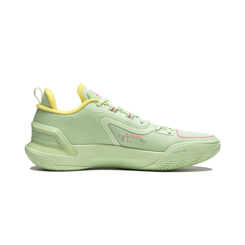 Кроссовки для баскетбола LiNing Blade - Assassin 1 Green, легкие, амортизирующие, нескользящие, износостойкие, дышащие, с низким верхом, мужские, ABPU021-9