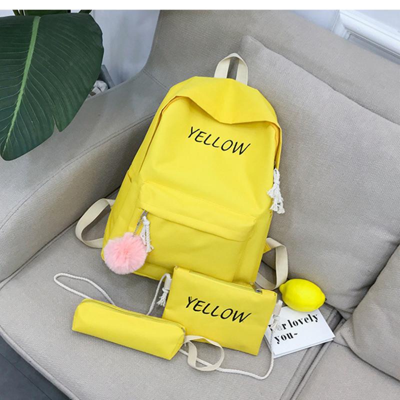 3 шт. детский рюкзак для начальной школы набор пенал портативный мужской женский дорожные сумки большой емкости детские школьные сумки