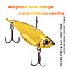 5g-20g Submerged VIB Lure Bait Gold / Silver Metal Sequin Road Sub False Bait Cockmouth Sea Bass Bionic Bait