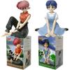НОВИНКА В НАЛИЧИИ 10 см Ranma 1/2 Тэндо Аканэ Ранма ПВХ Аниме Фигурка Периферия Каваи Сидячие Игрушки Настольные Украшения для Автомобиля Модель Подарки