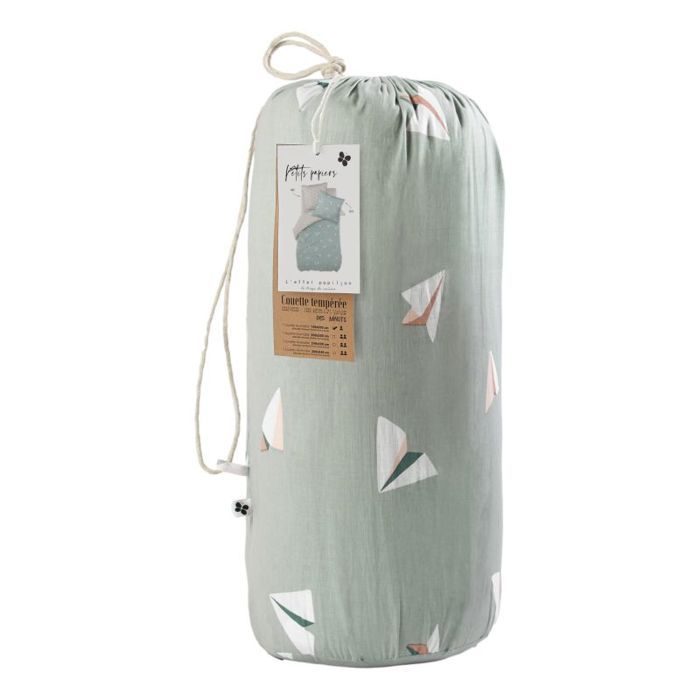 Одеяло всех размеров "Petits Papiers" Двустороннее 100% Хлопок / 57 Нитей/см² - - 220 x 240 см для двуспальной кровати