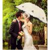 Lace Flower Women Sun Parasol Sunscreen Portable Compact Black Coating Anti UV Rain Umbrella Girl Princess Sunshades