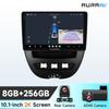 Hizpo 2K Экран Carplay Android Auto для Peugeot 107 2005 Citroen C1 2014 Toyota Aygo Автомобильный Инфотейнмент Мультимедийный Плеер GPS DSD Интеллектуальный Экран