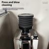 Premium Coffee Grinder Dose Hoppers with Silicone Bellow Aluminum Lid Quickly release For MMG Grinder Cleaning Tool