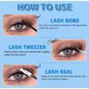 640Pcs 8-16mm Length Fake Eyelash Wispy Style DIY Lash Extension Kit 3D Faux Mink Lash  Easy Removal