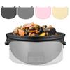 Silicone Slow Cooker Divider Liners, Reusable, Eco-Friendly, Leakproof Dishwasher Safe Cooking Liner For 8QT Crock Pot