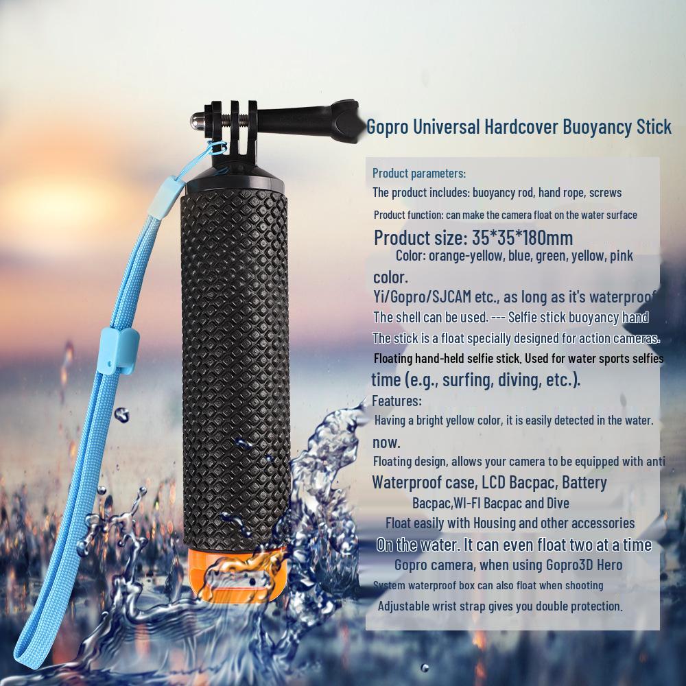 Плавающий монопод для селфи GoPro: Подводный стабилизатор камеры и плавучий поплавок для дайвинга