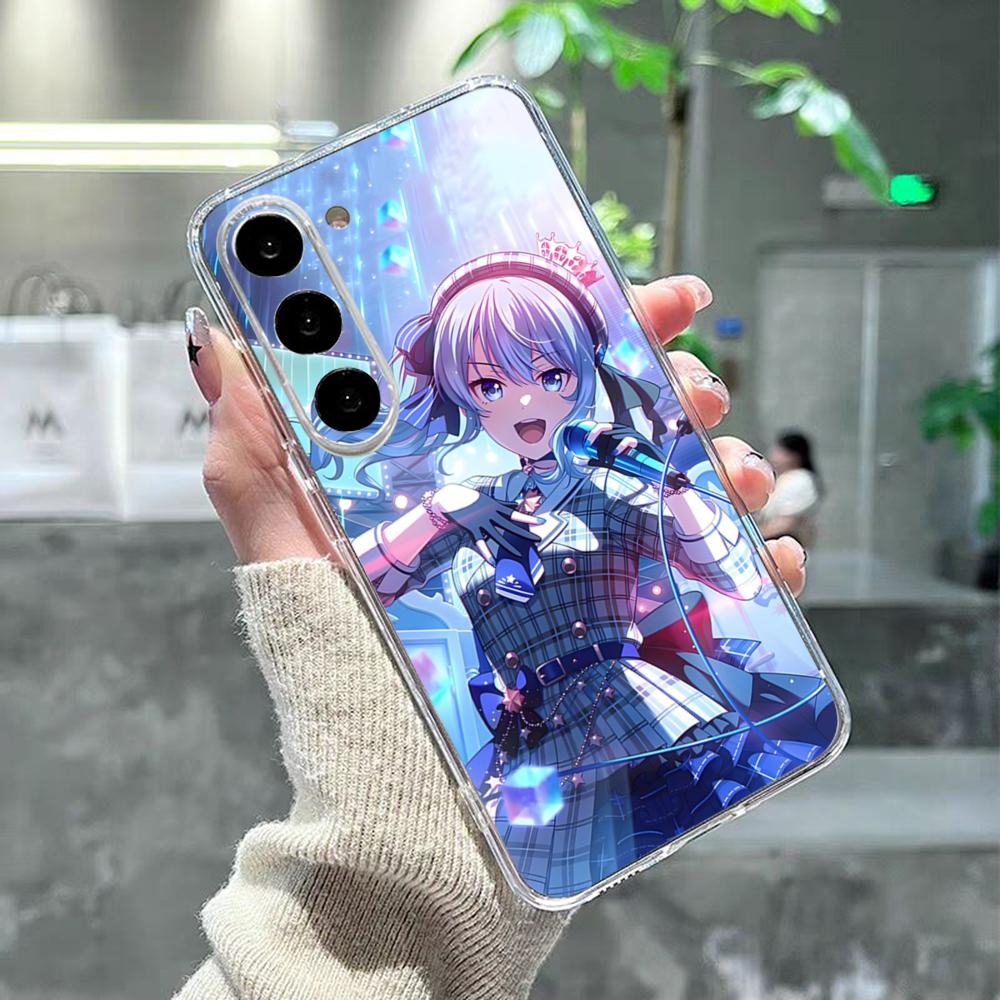 Чехол для телефона Suisei H-Hoshimachi для Samsung S26 S25 S24 Ultra S23 Fe S22 S20 S21 Plus Plus 5G Fe Прозрачная крышка