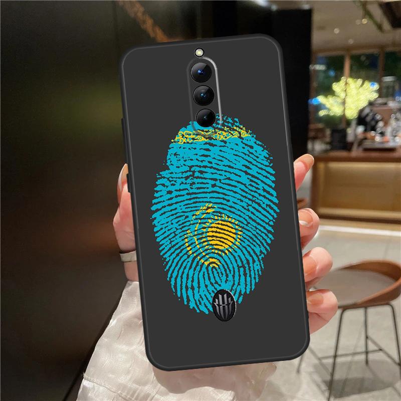 Чехол с флагом Казахстана для ZTE Nubia Red Magic 8S 8 9 Pro Plus Red Magic 6 7 Pro 6S 7S Pro 5G 5S 6R Funda