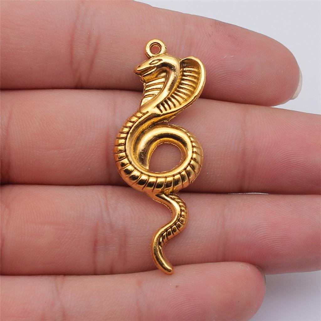 Шармы Подвески Дракон Змея Винтажная Фурнитура для Ювелирных Изделий QC044
