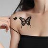 1 Sheet Temporary Tattoo Stickers Waterproof 3D Butterfly Flowers Body Art