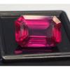 Emerald Cut Natural Royal Pink Sapphire 14-16 Ct Beautiful Certified Gemstone