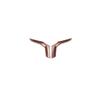 For BMW X3 G01 X4 2018-  Pine Wood Grain Steering Wheel Strip Cover Trim