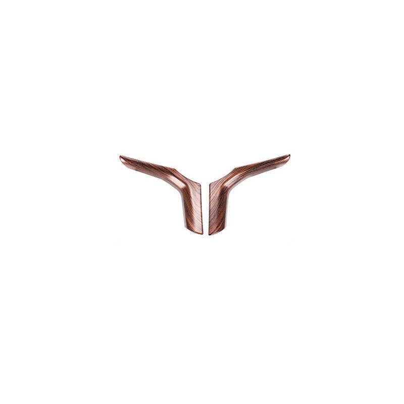 For BMW X3 G01 X4 2018- Pine Wood Grain Steering Wheel Strip Cover Trim