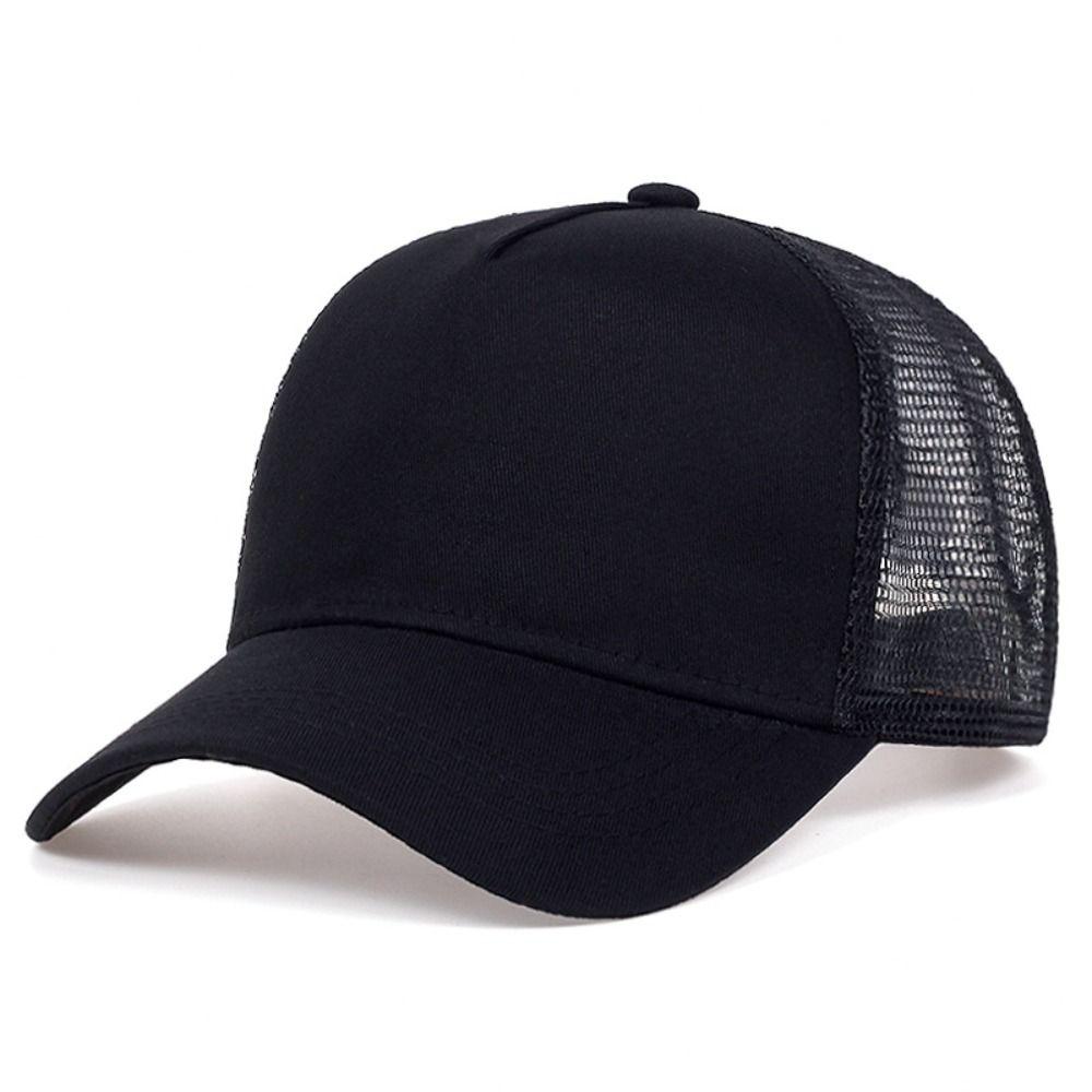 Summer Sun Hat Simple Trucker Hat Fashion Baseball Cap Outdoor