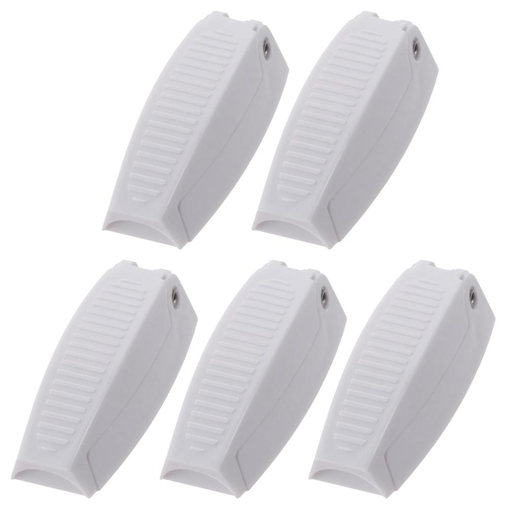 5pcs Universel RV Door Hatch White Camper Door Latch for RV, Travel Trailer, Camper Vans