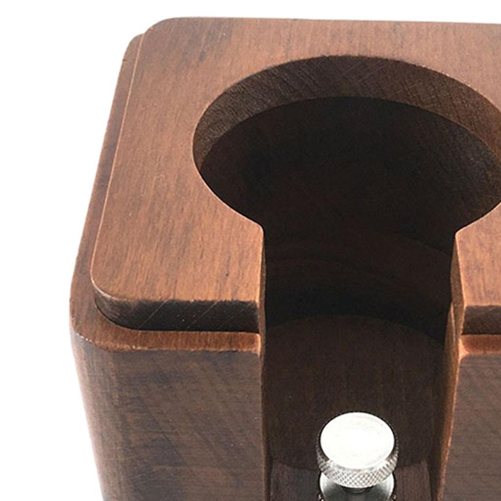 Деревянная подставка для эспрессо-тампера, противоскользящая подставка для ресторана
