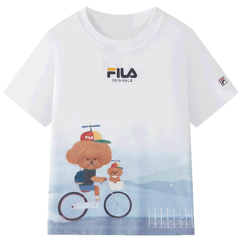 Fila Летняя футболка с коротким рукавом для мальчиков
