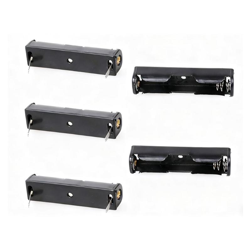 3A Battery Holder With Solderable Terminals Pin Plastic Case For Circuit Board Projects