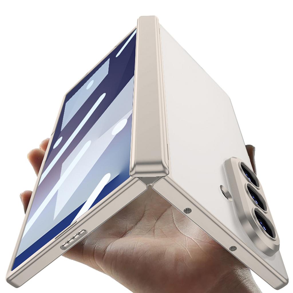 Чехол для мобильного телефона Samsung Z Fold7 и пленка-ракушка, интегрированный складной вращающийся вал, прозрачный защитный чехол из ПК