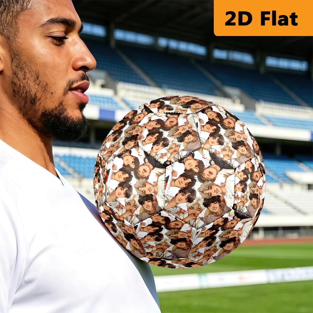 Harmony Diversity: BTS's Global Impact Soccer Ball Suitable for both training and competition Wear-resistant and slip-resistant Outdoor sports