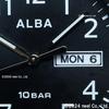 Мужские спортивные часы Seiko ALBA AQPJ411, Легкий титановый корпус, Водонепроницаемость 10 Бар, Люминесцентный циферблат, Прочный нейлоновый ремешок, Оригинал Япония