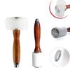 Nylon Material Hammer Tool with Wood Handle Home Hand Tool Suit for Leather Arts Crafts Carving Tools Supplies