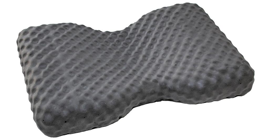 Подушка для французской кровати 40 x 60 x Mondo Pillow High Поддерживает шею с помощью формованной пены, содержащей активированный уголь 360053200 4,5-6,5 см "Тип Луна"