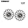 TANKE Bicycle Ceramic Rear Derailleur Pulley Wheel AL7075 11T 13T 15T 17T Guide Bearing Jockey Pulley For Road Bike MTB CNC Part